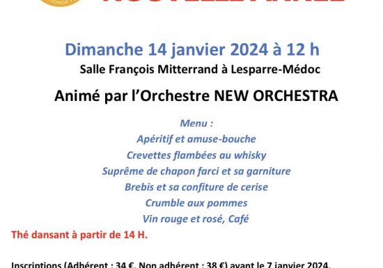 Grand banquet du Nouvel An