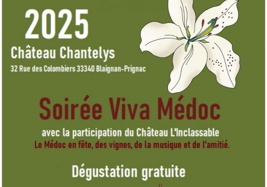 Soirée Viva Médoc au Château Chantelys