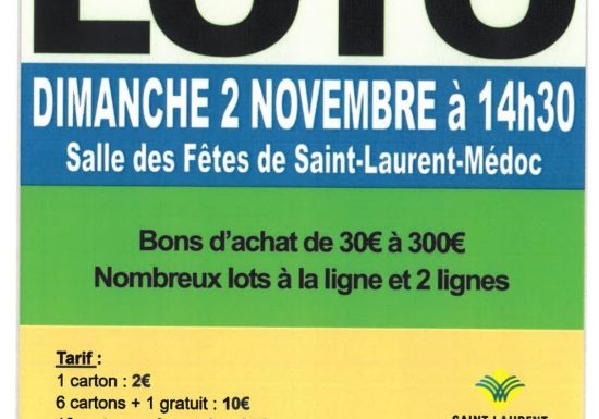 Les Lotos 2025 de la Solidarité Médocaine
