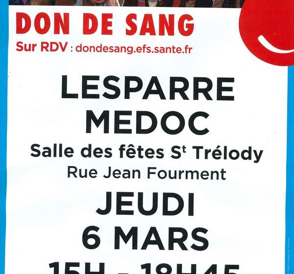 Don du Sang – Lesparre