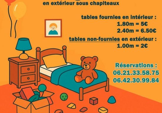 Vide ta chambre et vide-greniers