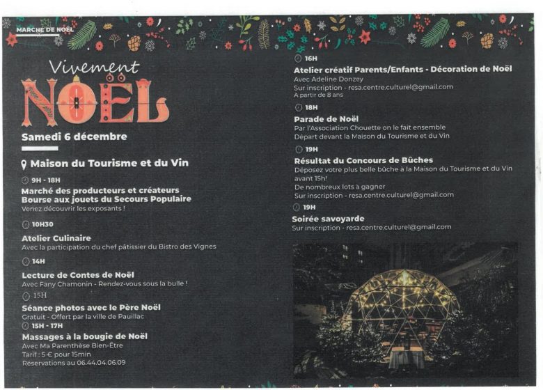 Vivement Noël ! à Pauillac