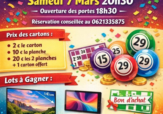 Loto de l&rsquo;APE de Vertheuil