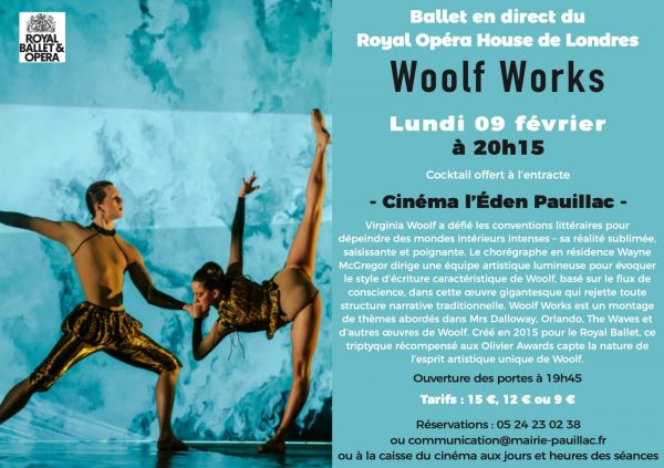 Ciné ballet « Woolf Works »