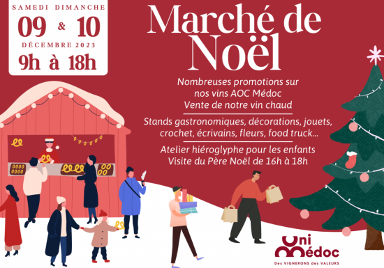 Uni-Médoc-Weihnachtsmarkt