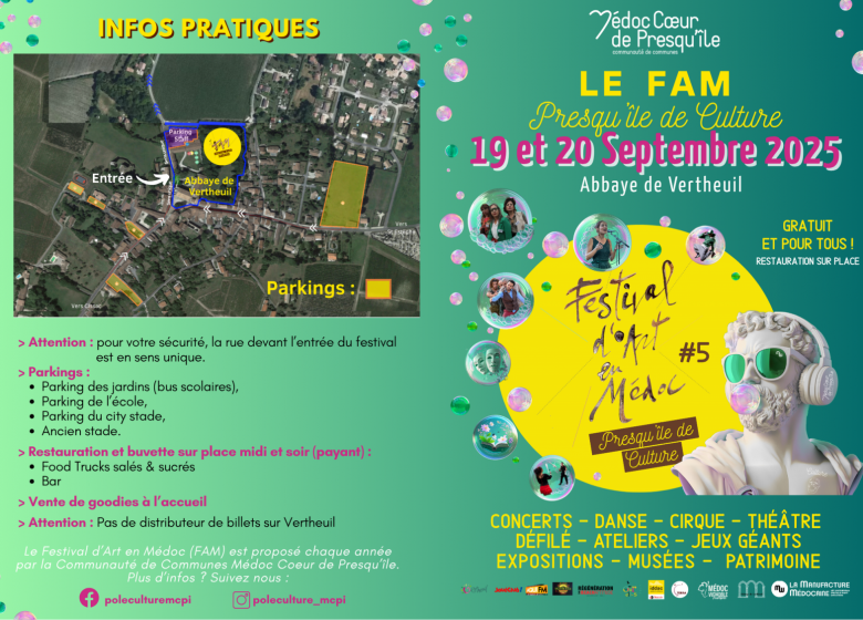 FAM (Festival d’Art en Médoc) Presqu’île de Culture