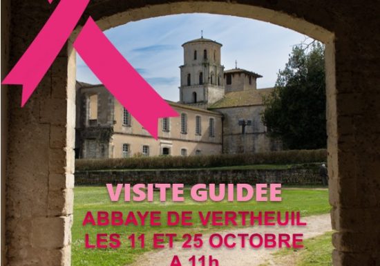 Octobre Rose 2025 : Visite du site abbatial de Vertheuil