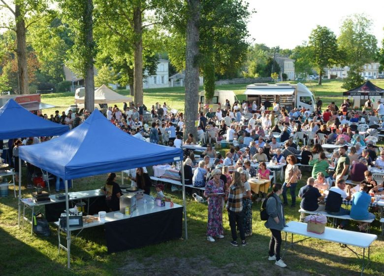 Marché gourmand et feu d’artifice