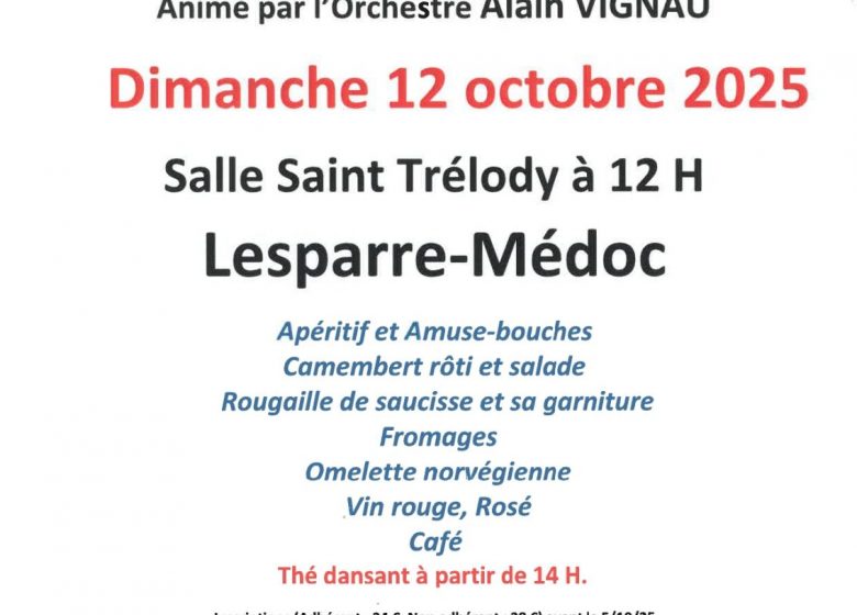 Banquet dansant des vendanges