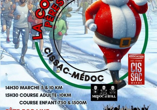 La course des Pères Noël