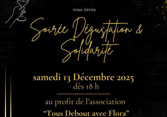 Soirée solidarité et dégustation au Château l’Eden