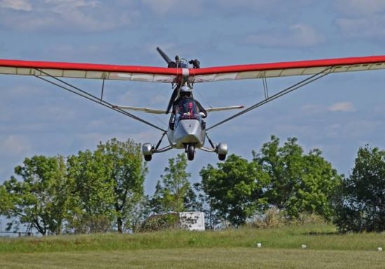 Discovery flight in ULM Saint-Estèphe