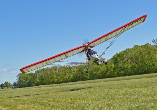 Entdeckungsflug in ULM Saint-Estèphe