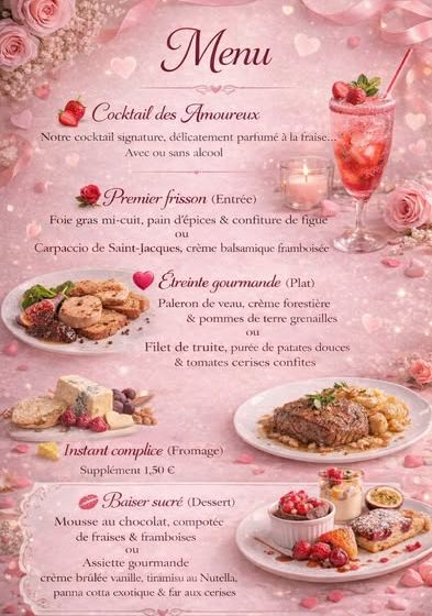 Saint-Valentin au « Blé Noir »