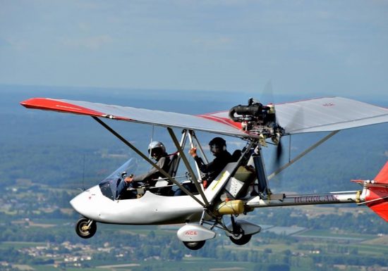 Vuelo de descubrimiento en ULM Saint-Estèphe