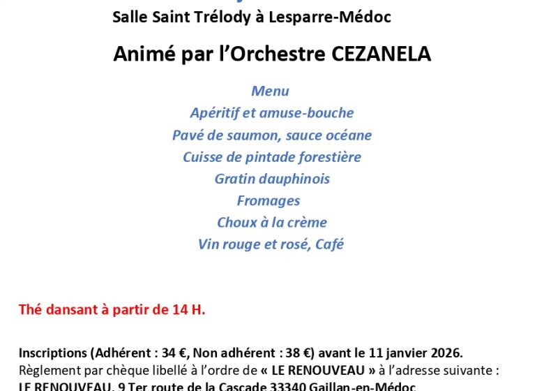 Grand banquet de la Nouvelle Année