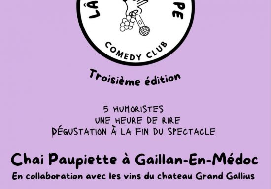 Stand-up en Médoc 3ème édition
