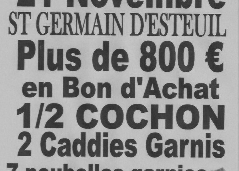 Loto du comité des fêtes