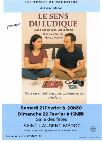 Théâtre : « Le sens du ludique »