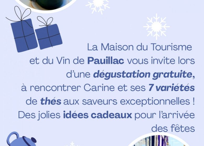 Dégustation de thés à Pauillac