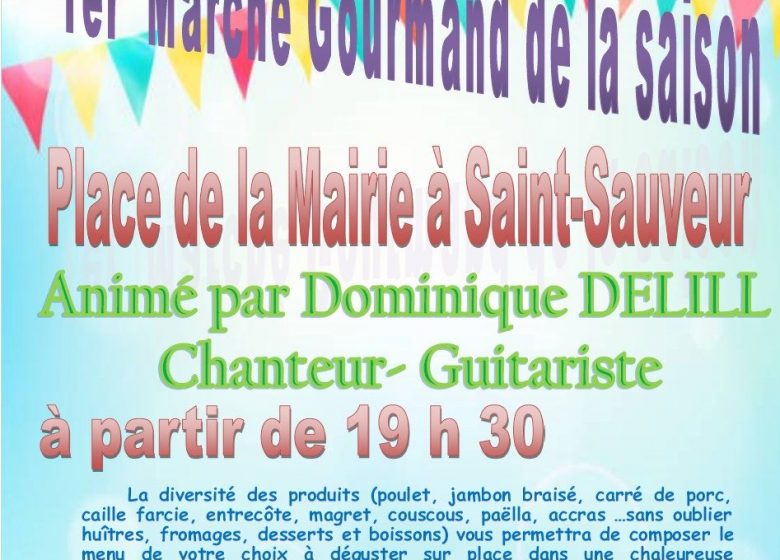 Mercato gastronomico di St-Sauveur