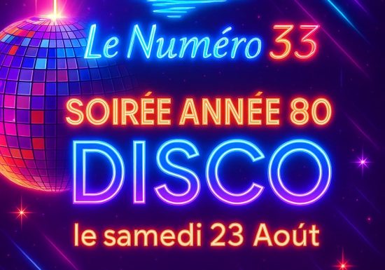 Soirée Années 80- disco