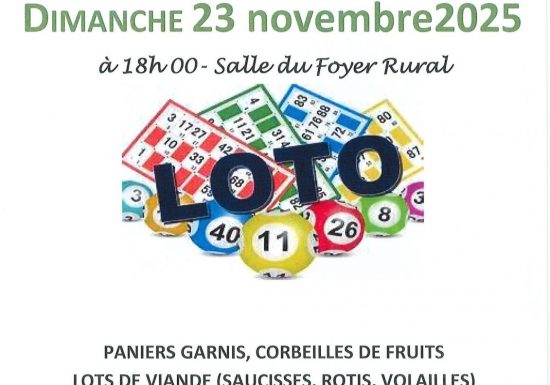 Loto du CCAS à Bégadan