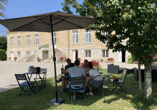 Aperitif at Château Balac