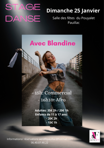 Stage de danse avec « Blandine »