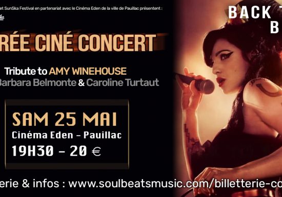 Amy Winehouse Cinema Concert in Pauillac