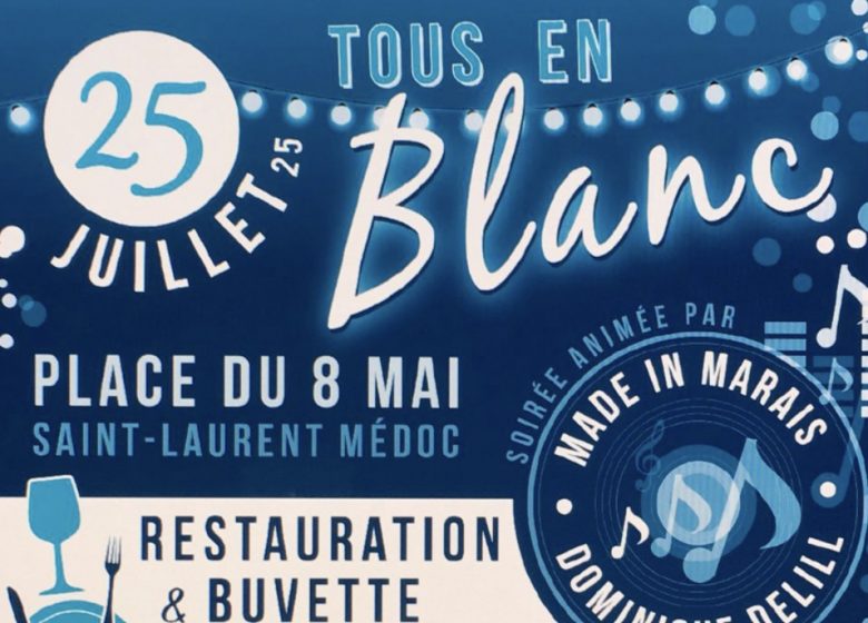 Marché gourmand Tous en Blanc