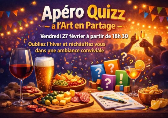 Apéro-quiz à l&rsquo;Art en Partage