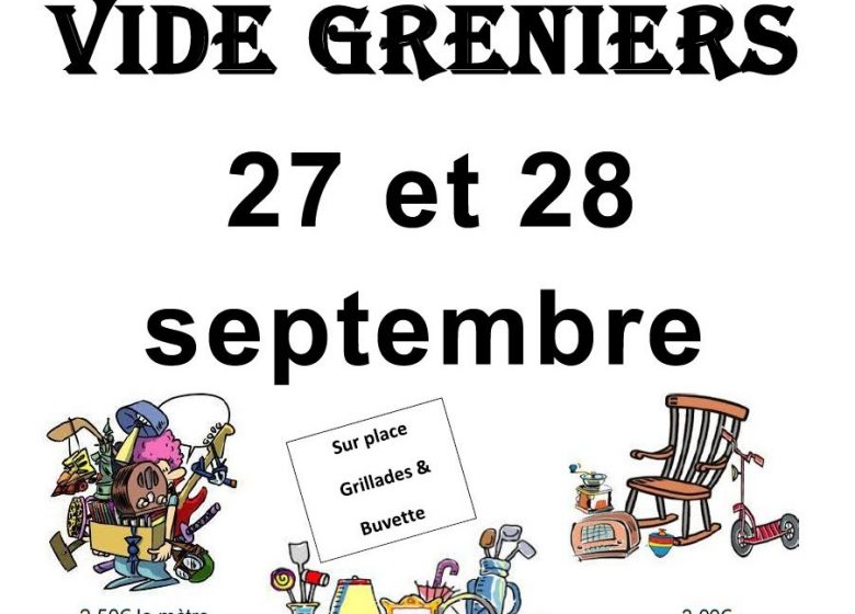 Vide-Greniers de l’Association Familiale