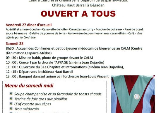 31ème chapitre de La Confrérie de l’Ordre Médulien