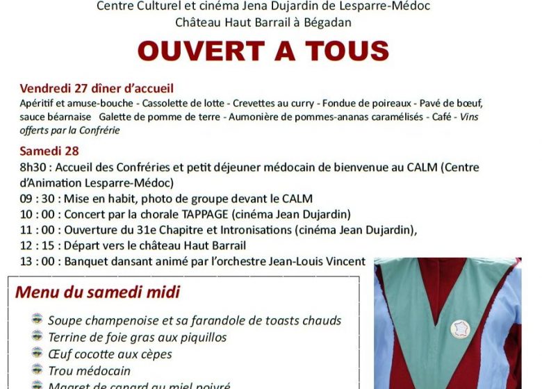 31ème chapitre de La Confrérie de l’Ordre Médulien