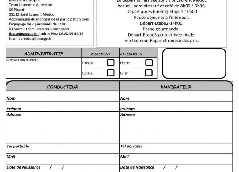 Rallye cartographique le Printemps des Marcassins