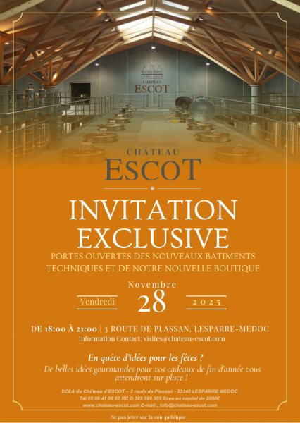 Portes ouvertes du Château Escot