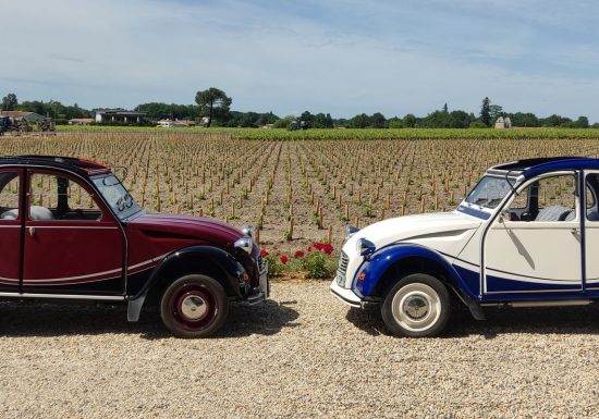 Sillonnez le Médoc en 2CV