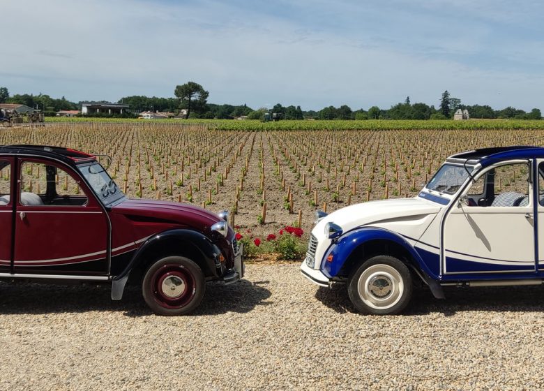 Sillonnez le Médoc en 2CV