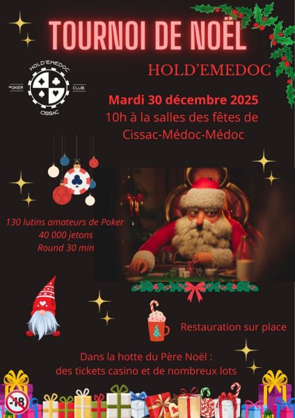 Poker Event : Tournoi de Noël 2025