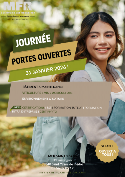 Portes Ouvertes MFR St-Yzans