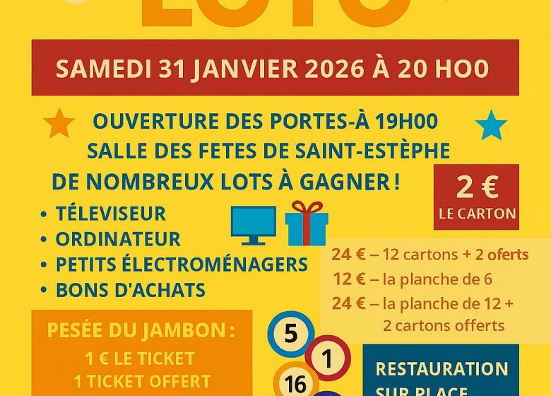 Loto du Comité de Jumelage