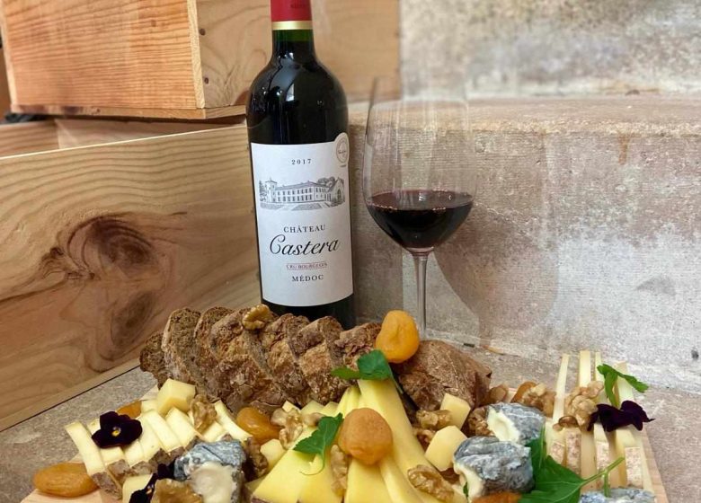 Сочетания вина и сыра в Château Castera