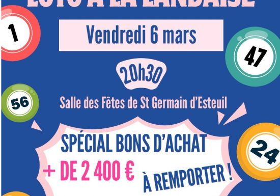 Loto du comité des fêtes