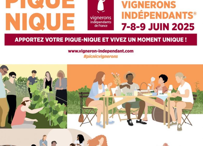 Pique-nique chez le Vigneron Indépendant au Château Julia