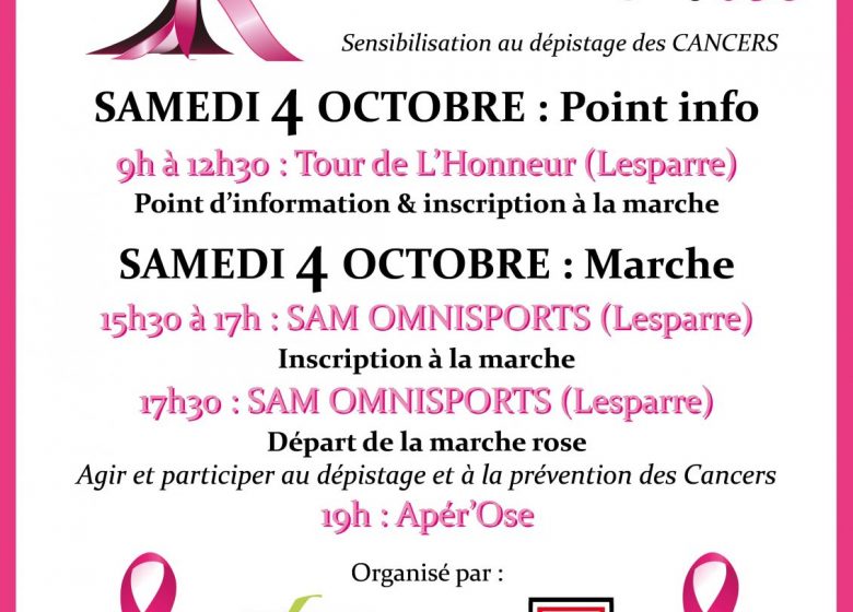Octobre Rose 2025 : la Marche Lespar’Ose
