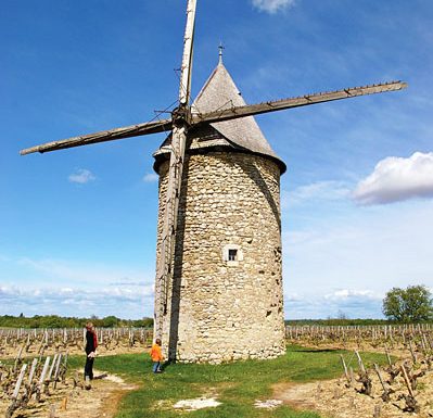 Molino de viento de Courrian