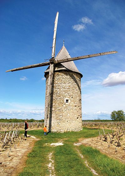 Molino de viento de Courrian