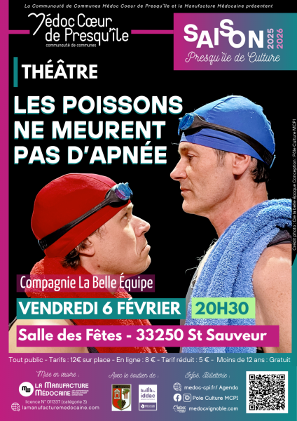 Théâtre « Les poissons ne meurent pas d&rsquo;apnée »