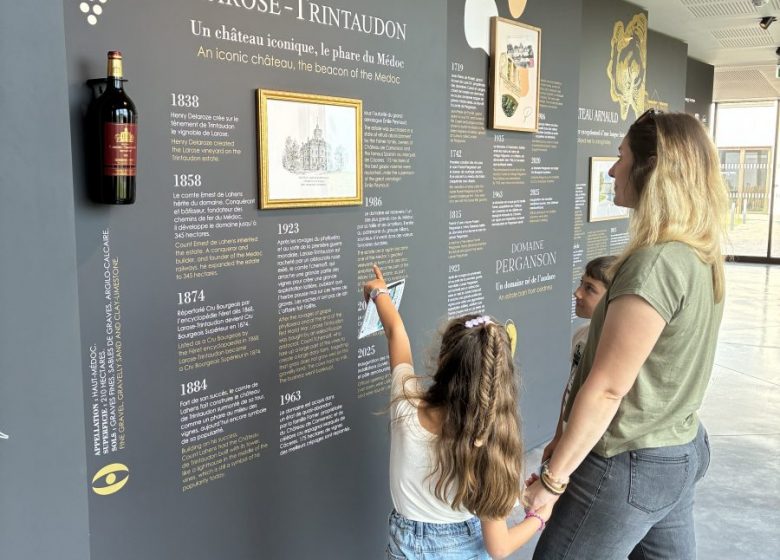 De la Vigne au Verre Spéciale enfants au Château Larose Trintaudon